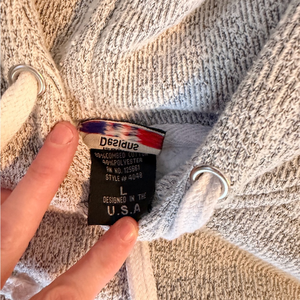 Dsquared2 Light Gray Bear Patch Hooded Sweatshirt - image 3